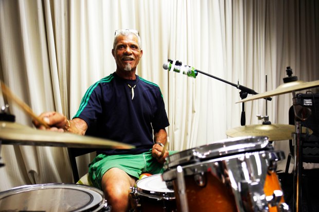 Jack Momple . . . getting ready for the Pacific Express Reunion.